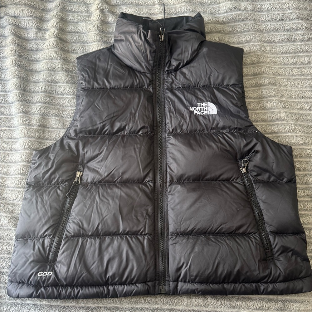 The North Face Black Puffer Vest